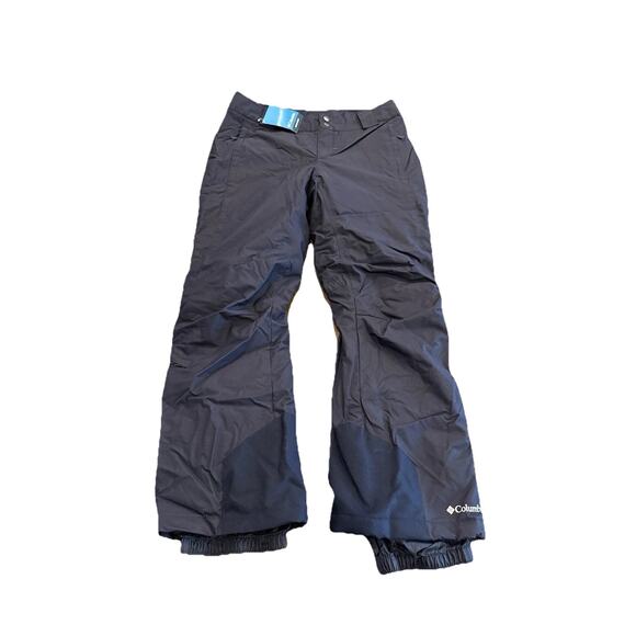 Columbia Womens Navy Bugaboo II Ski Snowboarding Pants Size M Short WL1068 NWT - Picture 1 of 10